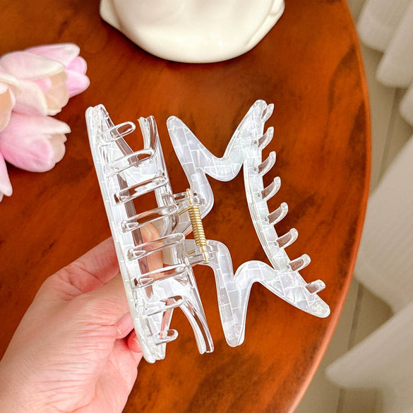 Wholesale Jewelry Acetic Acid Star Hair Clip For Women
