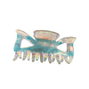 Wholesale Jewelry Acrylic Fashion Handmade Mermaid Shark Clip Hair Accessories For Women