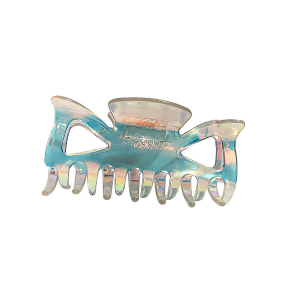 Wholesale Jewelry Acrylic Fashion Handmade Mermaid Shark Clip Hair Accessories For Women