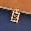 Wholesale Jewelry Alloy Accessories Dripping Oil Style With Letters Numbers Text Shapes Pendant Bracelet Earrings