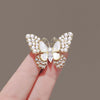 Wholesale Jewelry Alloy Animal Butterfly Brooch Electroplated For Women