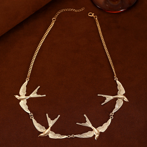 Wholesale Jewelry Alloy Animal Zodiac Design Electroplated Necklace For Women