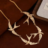 Wholesale Jewelry Alloy Animal Zodiac Design Electroplated Necklace For Women