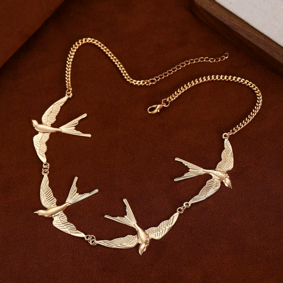 Wholesale Jewelry Alloy Animal Zodiac Design Electroplated Necklace For Women