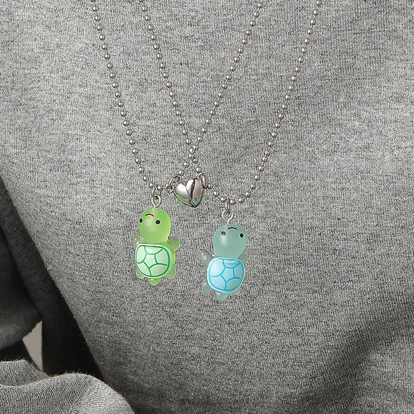 Wholesale Jewelry Alloy Animal Zodiac Turtle Pendant Necklace With Electroplating