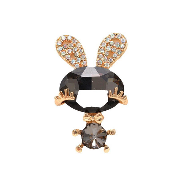 Wholesale Jewelry Alloy Bunny Pattern Electroplating Diy Accessories Mobile Phone Case Sticker