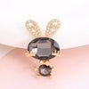 Wholesale Jewelry Alloy Bunny Pattern Electroplating Diy Accessories Mobile Phone Case Sticker