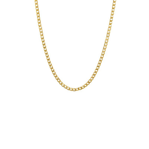 Wholesale Jewelry Alloy Copper Alloy Pendant Necklace With Ochain Geometric Style 24K Gold Plated