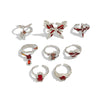 Wholesale Jewelry Alloy Dripping Oil Inlaid Gem Animal Zodiac Exaggerated Electroplated Ring