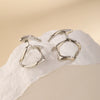 Wholesale Jewelry Alloy Drop Earrings Sweet Geometric Style Electroplated