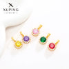 Wholesale Jewelry Alloy Flower Pendant Electroplated Retro Style