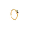 Wholesale Jewelry Alloy Geometric Diamond Twist Rope Ring For Women