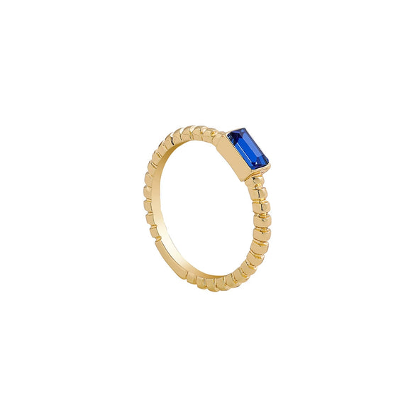 Wholesale Jewelry Alloy Geometric Diamond Twist Rope Ring For Women