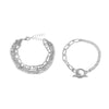 Wholesale Jewelry Alloy Geometric Electroplated Round Beads Multi Layer Bracelet For Women
