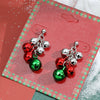 Wholesale Jewelry Alloy Geometric Elk Snowflake Cartoon Earrings Electroplated For Women