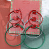 Wholesale Jewelry Alloy Geometric Elk Snowflake Cartoon Earrings Electroplated For Women