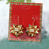 Wholesale Jewelry Alloy Geometric Elk Snowflake Cartoon Earrings Electroplated For Women
