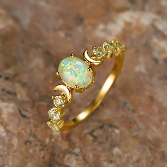 Wholesale Jewelry Alloy Geometric Fashion Ring Electroplating
