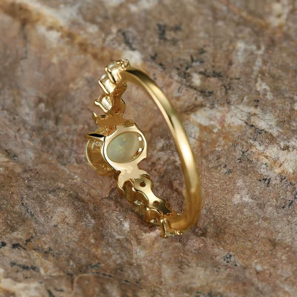 Wholesale Jewelry Alloy Geometric Fashion Ring Electroplating