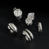 Wholesale Jewelry Alloy Geometric Hip Hop Style Ring Men's Electroplating