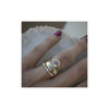 Wholesale Jewelry Alloy Geometric Round Zirconium Fourpiece Set For Women With Electroplating