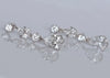 Wholesale Jewelry Alloy Geometric Sweet Pear Shaped Water Drop Zircon Earrings Simple Style