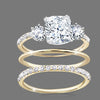 Wholesale Jewelry Alloy Golden Square Geometric Electroplated Women's Couple Style Ring