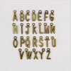 Wholesale Jewelry Alloy Handbeaded Letter Pendants Electroplating Accessories