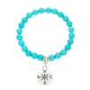 Wholesale Jewelry Alloy Handmade Retro Animal Pattern Joker Pine Stone Bracelet
