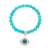 Wholesale Jewelry Alloy Handmade Retro Animal Pattern Joker Pine Stone Bracelet