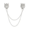 Wholesale Jewelry Alloy Insect Style Electroplated Brooch And Collar Buckle Accessories