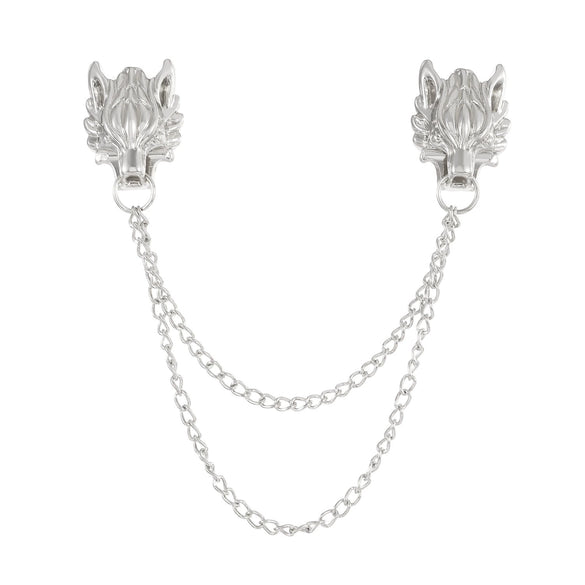 Wholesale Jewelry Alloy Insect Style Electroplated Brooch And Collar Buckle Accessories