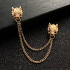 Wholesale Jewelry Alloy Insect Style Electroplated Brooch And Collar Buckle Accessories