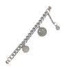 Wholesale Jewelry Alloy Metal Smiley Face Letters Bracelet Handmade Electroplated