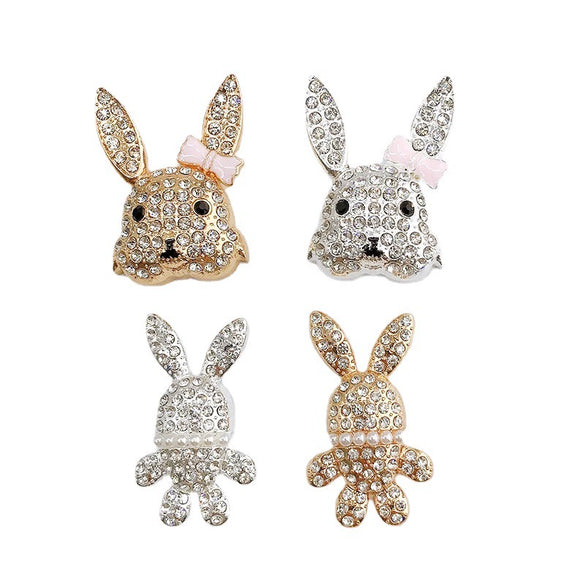 Wholesale Jewelry Alloy Rabbit Pattern Electroplated Accessories For Women