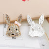 Wholesale Jewelry Alloy Rabbit Pattern Electroplated Accessories For Women