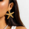 Wholesale Jewelry Alloy Star Exaggerated Handmade Pendant Necklace For Women
