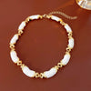 Wholesale Jewelry Alloy Twisted Geometric Electroplating Earrings Necklace Set