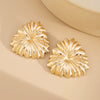 Wholesale Jewelry Alloyacrylic Drill Geometric Retro Simple Ring Electroplating