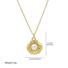 Wholesale Jewelry Animal Pattern Copper Pendant Necklace With Electroplating Ocean Shells Conch Starfish Small Fish Tropical Fish Shrimp Design