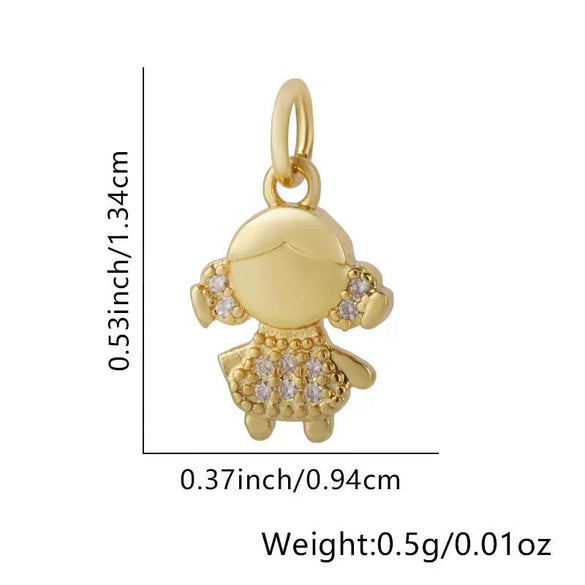 Wholesale Jewelry Animal Pendant Necklace Copper Plating Inlay