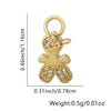 Wholesale Jewelry Animal Pendant Necklace Copper Plating Inlay