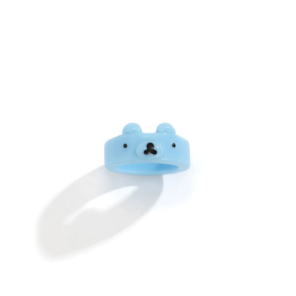 Wholesale Jewelry Animal Resin Ring Geometric Style Women's