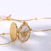 Wholesale Jewelry Animal Style Star Pattern Copper Gold Plated Opening And Closing Necklace