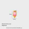 Wholesale Jewelry Animal Totem Stainless Steel Electroplated Pendant Necklace Bracelet Earring Accessories For Women