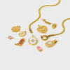 Wholesale Jewelry Animal Totem Stainless Steel Electroplated Pendant Necklace Bracelet Earring Accessories For Women