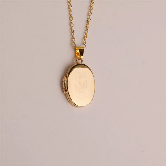 Wholesale Jewelry Animal Zodiac Butterfly Copper Electroplated Ochain Pendant Necklace
