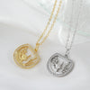 Wholesale Jewelry Animal Zodiac Copper Electroplated O Word Chain Pendant Necklace For Women