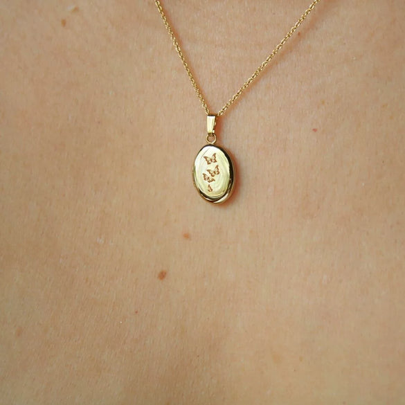 Wholesale Jewelry Animal Zodiac Copper Electroplated Openable Pendant Necklace With Ochain