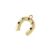 Wholesale Jewelry Animal Zodiac Copper Zirconia Rabbit Pin Croissant Starfish Seahorse Dolphin Pendant